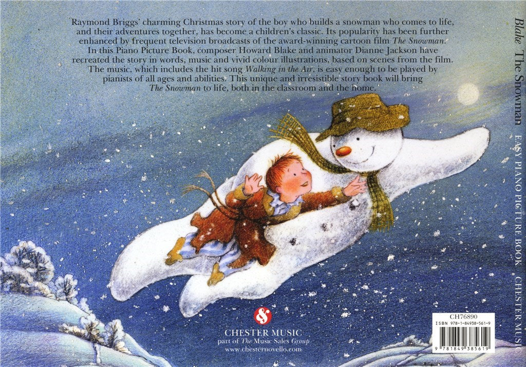 The Snowman Easy Piano Picture Book