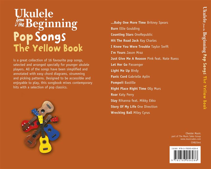 Ukulele from the beginning Pop Songs (Yellow Book)