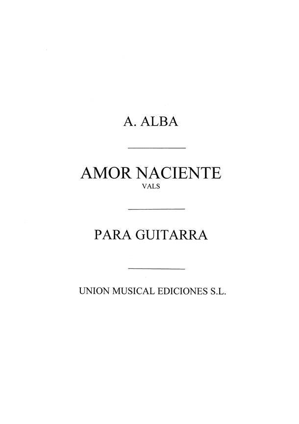 Amor Naciente Vals Op.21