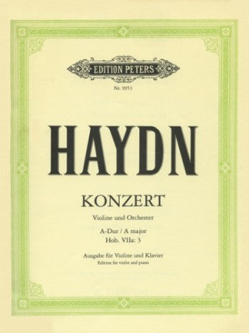 Haydn : Konzert / A Major Violin