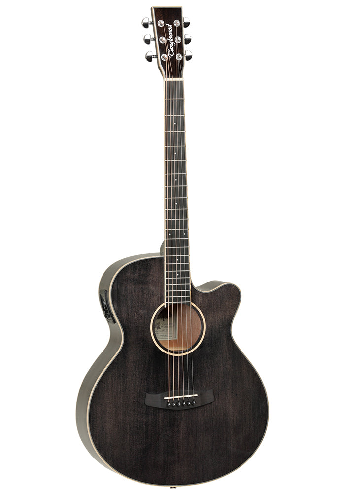 Tanglewood TW4EBS Winterleaf Black Satin Electroacoustic Guitar