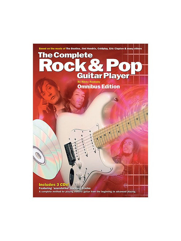 Complete Rock And Pop Guitar Player Omnibus Edition (Book And 3CDs)