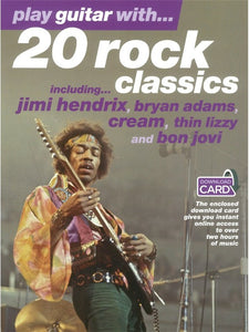 Play Guitar With...20 Rock Classics (Book/Download Card)