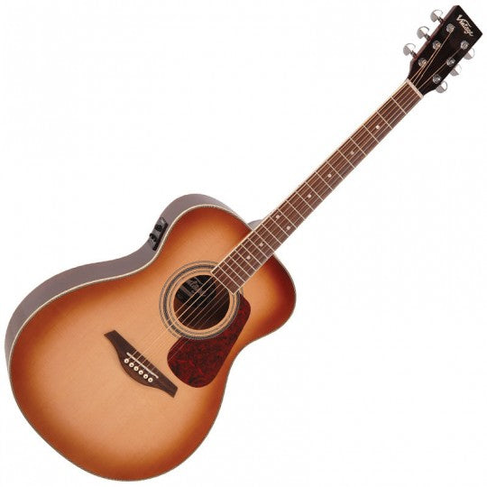 Vintage Electro-Acoustic Folk Guitar VE300