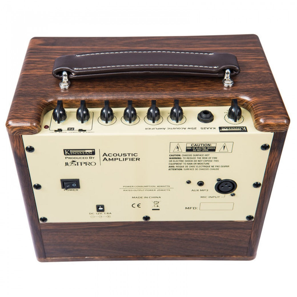 Kinsman 25W Acoustic Amplifier with Chorus ~ Mains/Battery Powered