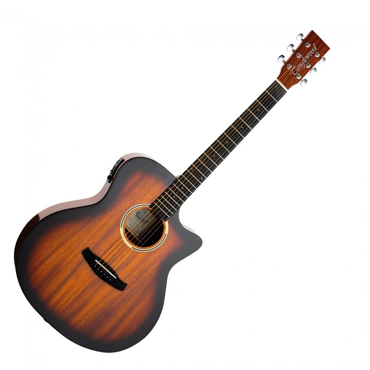 Tanglewood DBT-SFCE-SBG Discovery Super Folk Electro-Acoustic, Sunburst Gloss