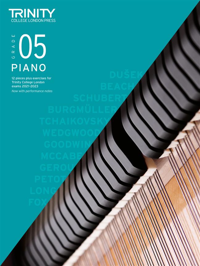 Trinity Piano Exam Pieces & Exercises 2021-2023