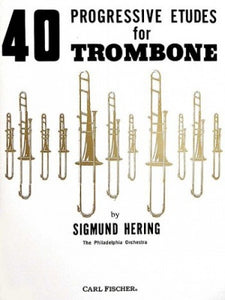 Hering S. - 40 Progressive Studies for Trombone