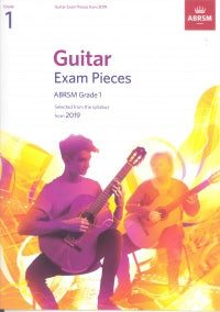 Guitar Exam Pieces From 2019 ABRSM