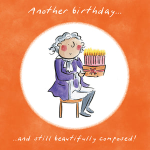 Greetings Card Beautifully Composed Birthday