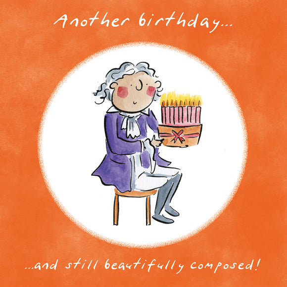 Greetings Card Beautifully Composed Birthday