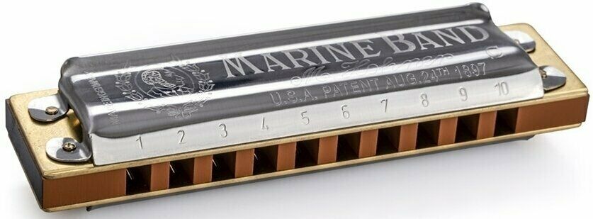 Hohner Marine Band 125th Anniversary Diatonic Harmonica in C Major