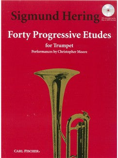 Hering, S.: Forty Progressive Etudes Trumpet - MP3 Download