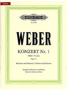 Weber, C.M.v.: Clarinet Concerto No.1, Op.73