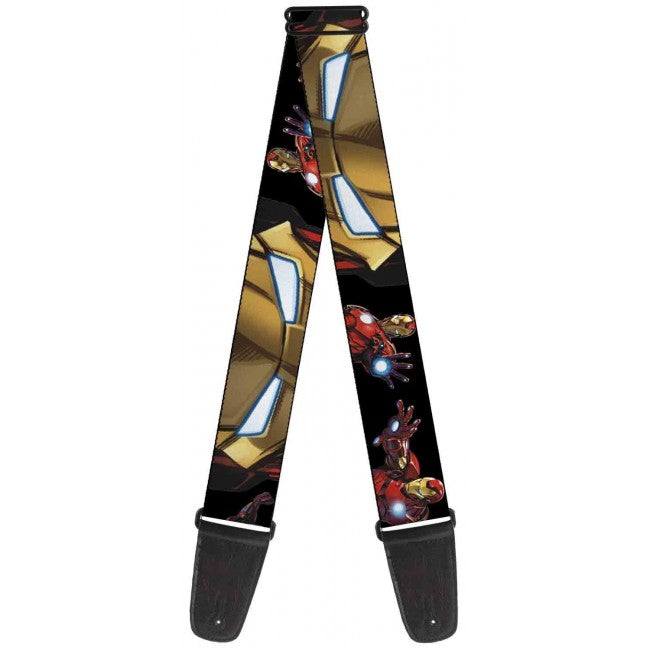 Licensed Avengers Guitar Strap - Iron Man