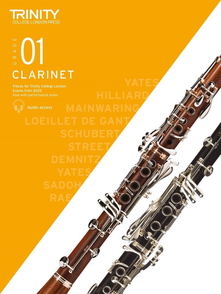 TCL Clarinet Exam Pieces from 2023