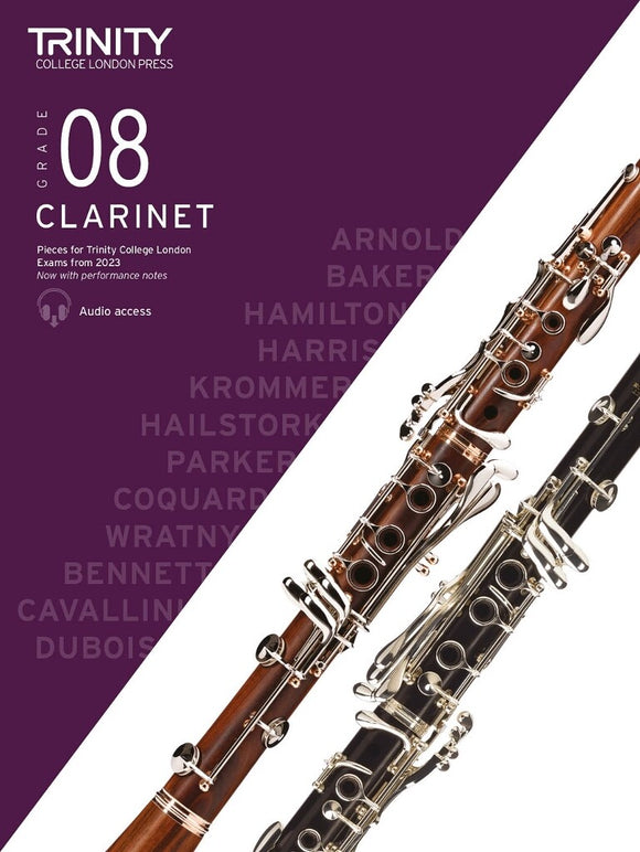 TCL Clarinet Exam Pieces from 2023