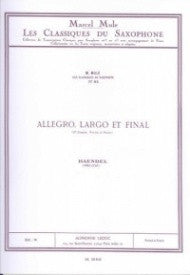 Handel - Allegro, Largo et Final
