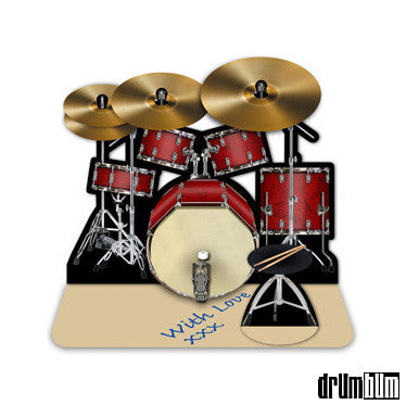 3D Drum Kit Card