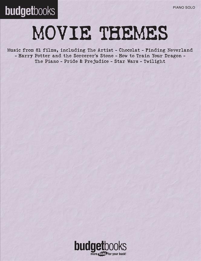 Movie Themes - Piano Solo