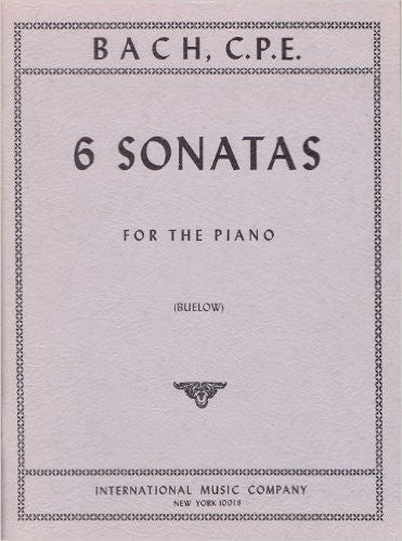 Bach, C.P.E.: 6 Sonatas for the Piano