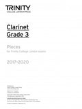 Trinity Clarinet Exams 2017-2020 (Part Only)