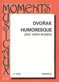Dvorak: Humoresque for Violin & Piano