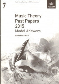 Music Theory Past Papers 2015 Model Answers