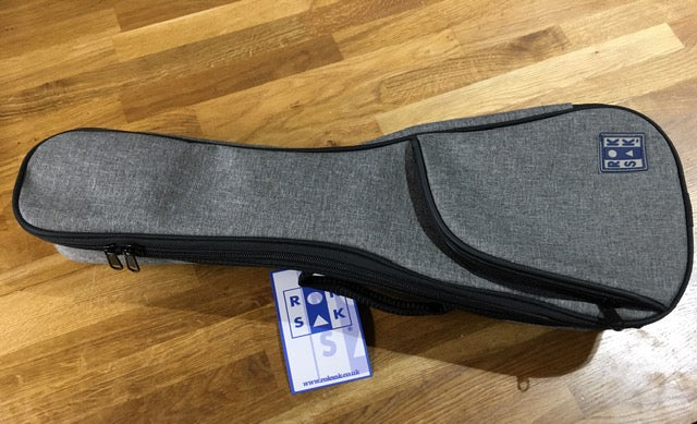 U10G Standard Series Ukulele Gig Bag Grey