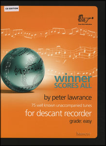 Winner Scores All - Descant Recorder with CD