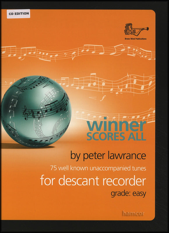 Winner Scores All - Descant Recorder with CD