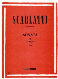 Scarlatti: Sonata in F major (L433)
