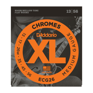 D'Addario Chromes Light Electric Guitar Strings