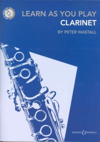 Learn As You Play Clarinet Book & Cd Wastall