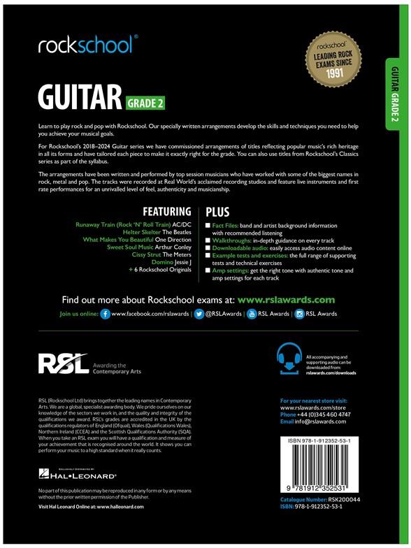 Rockschool Guitar 2018-2024