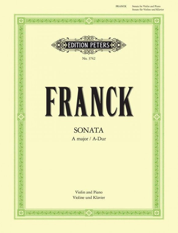 Franck, C.: Sonata in A Maj