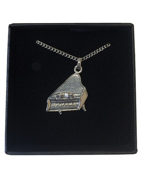 Pewter Pendant - Piano