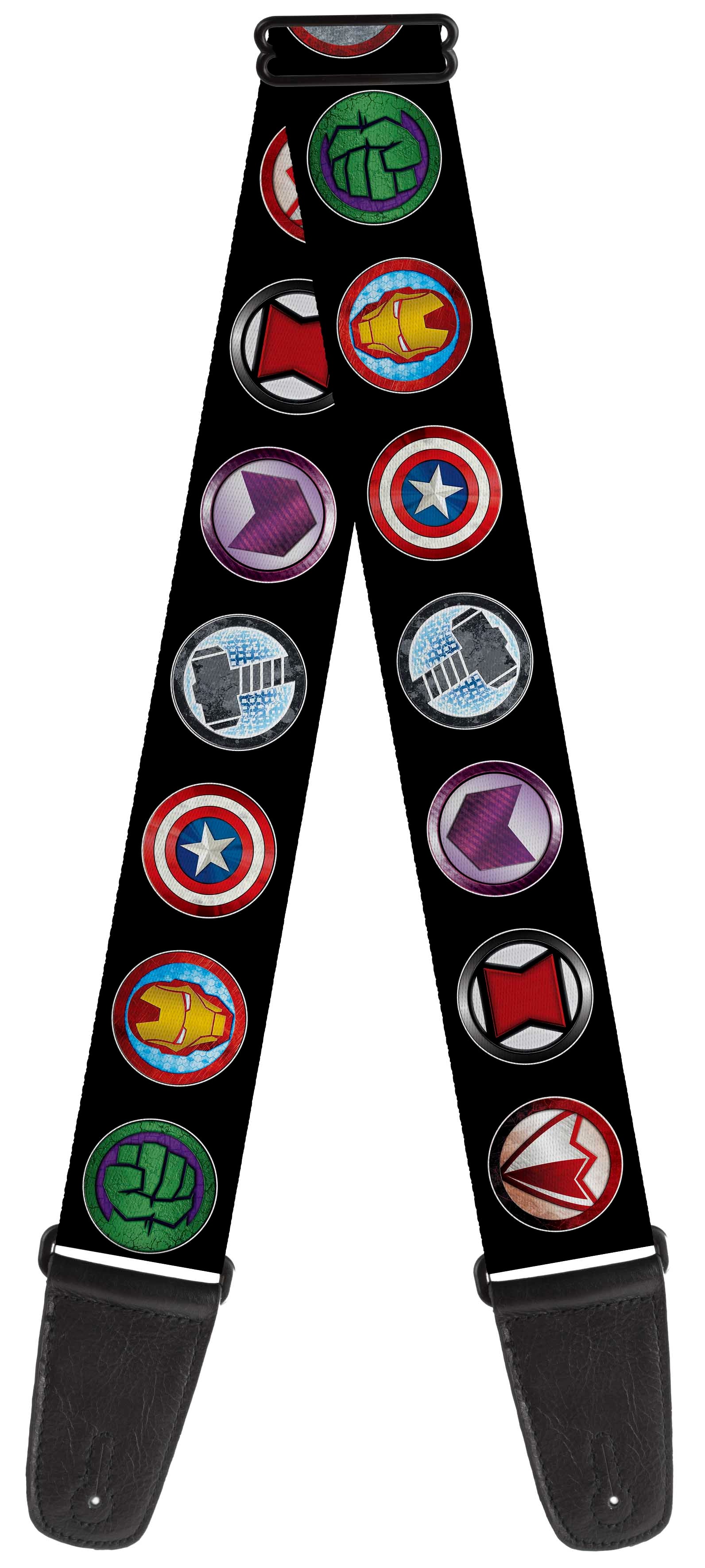 Licensed Avenger Logo Guitar Strap